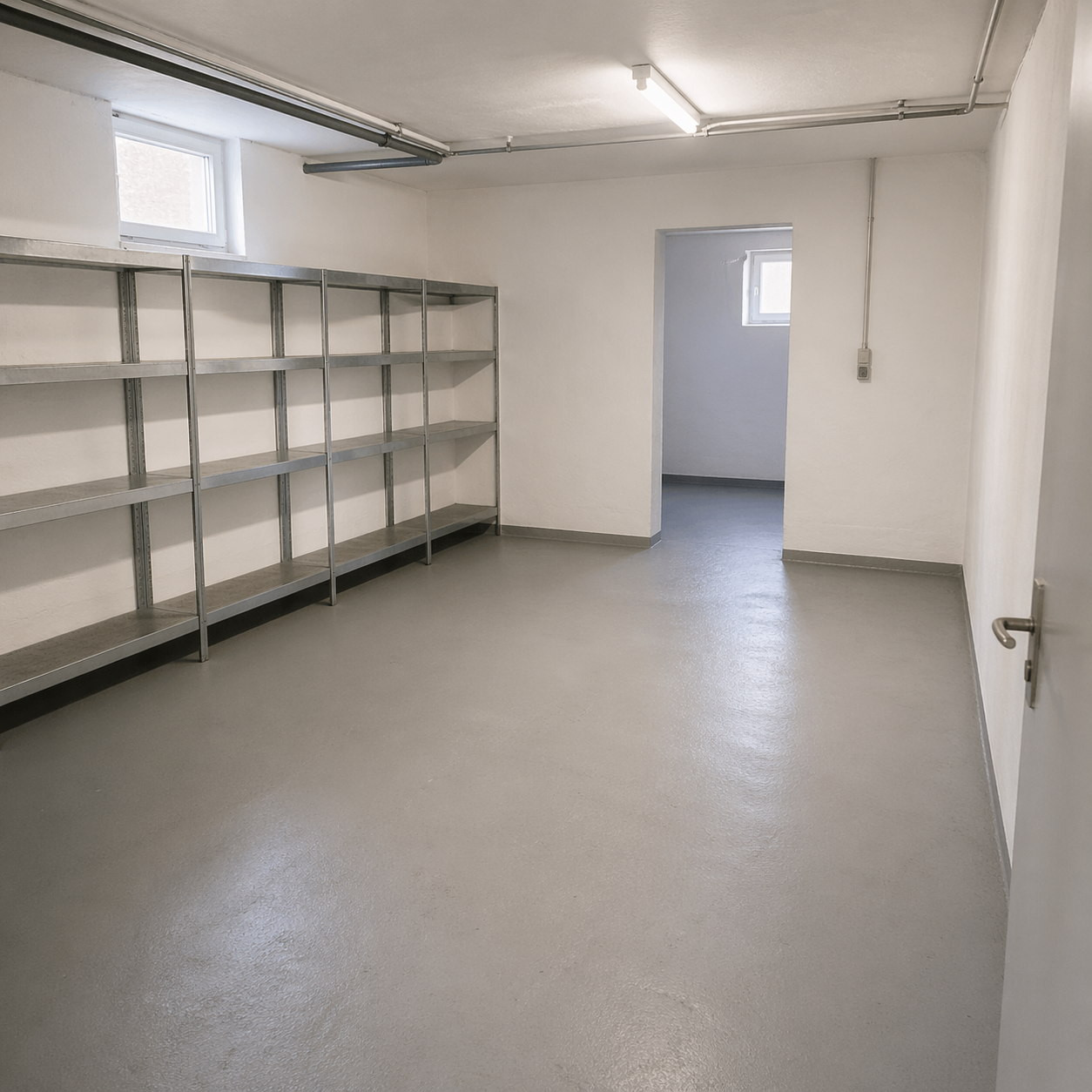 Nach der Kellerräumung
